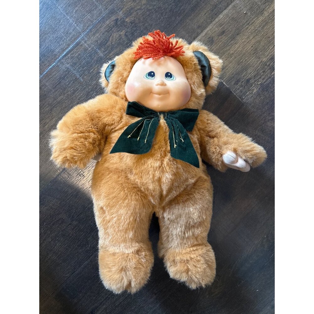 Vintage 1998 Kuddle Love Kids Plush Bear Suit